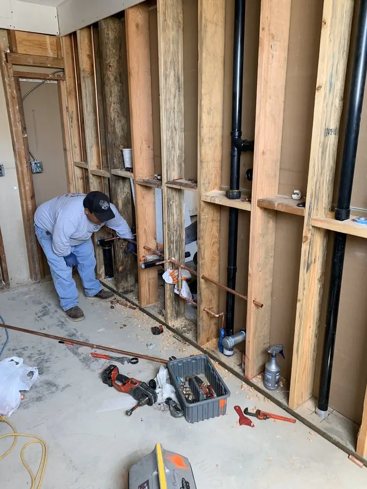 Commercial rough-in plumbing for Commercial Plumbing in Oak Ridge Estates